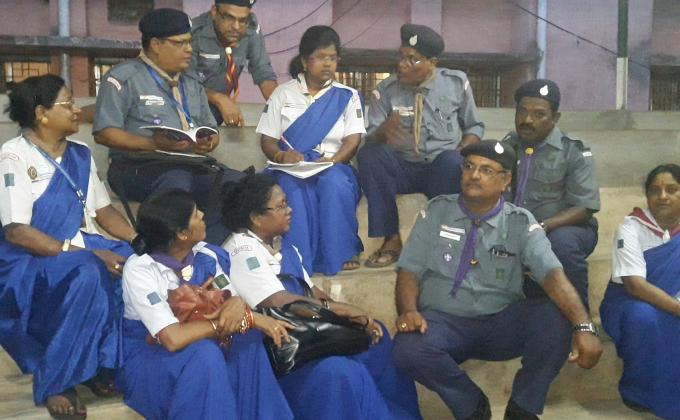 participate in resource personnel's meet at headquarter The Bharat Scouts & Guides, Bhubaneswar, Odisha, India