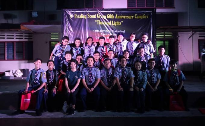 09th Petaling Scouts Troop's 60th Anniversary "Thousand Lights" Campfire 2018