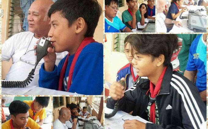 Bungahan Senior Scout 446-447: 60th JOTA (Jamboree on the Air) and 21st JOTI (Jamboree on the Internet)