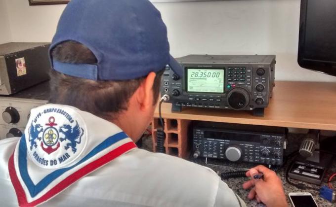 Scouts from Paraiba on the air waves