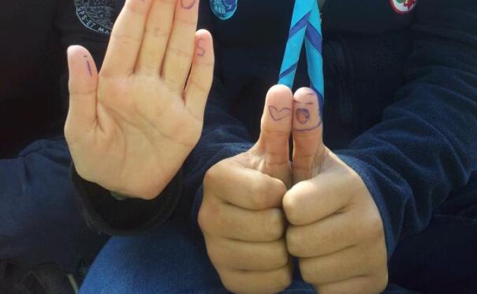 "Fun finger art" challenge