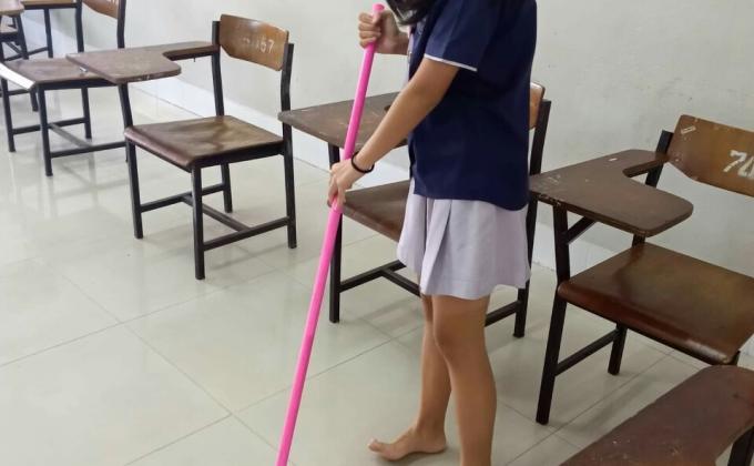 ทำความสะอาดห้อง