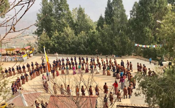 Scout day celebration coinciding with His Majesty's Birth Day