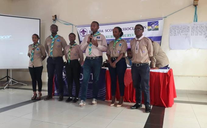 Rwanda Scouts Association has got new leaders