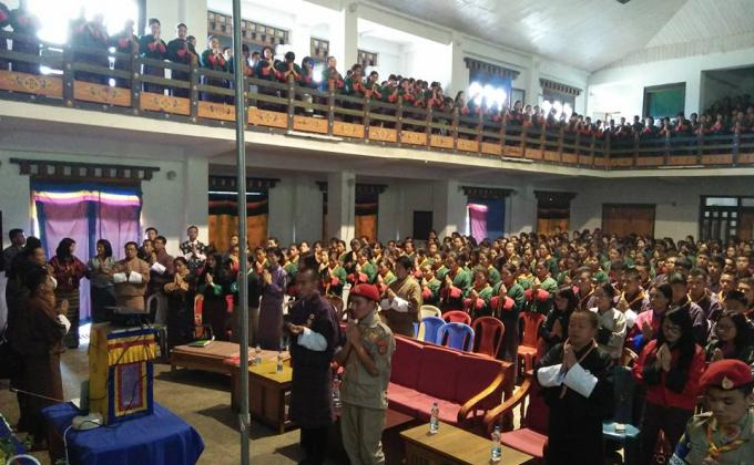 Scout Awareness Program at CCS.
