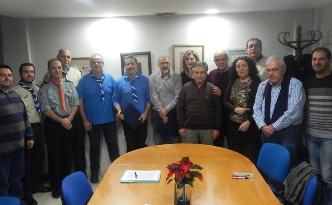 Cooperation agreement between  Soma Hellinon Proskopon (Scouts of Greece) and Armenian HOMENETMEN-H.A.S.K Scouts Greece