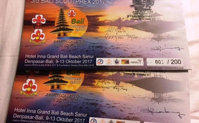 A New Scout Philatelic Cover Launched in Bali