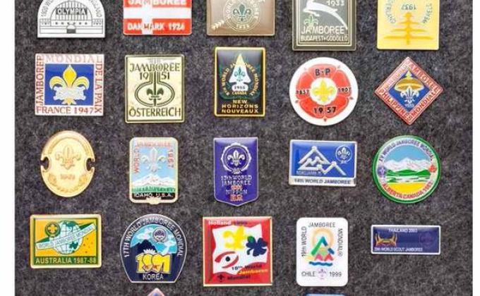 World Scout Jamboree Pin Badge Collection