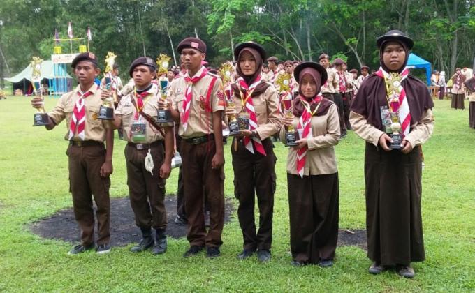 Difable Scouts To Be The 1st Runner Up Among Banyumas Area