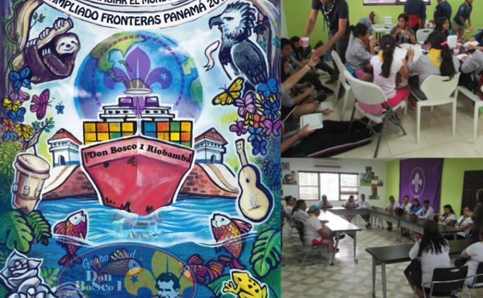 61 Ecuatorianos visitan la sede la OSM-RI / 61 Ecuadorians visit the headquarters of the WSB –IAR #ScoutIAR