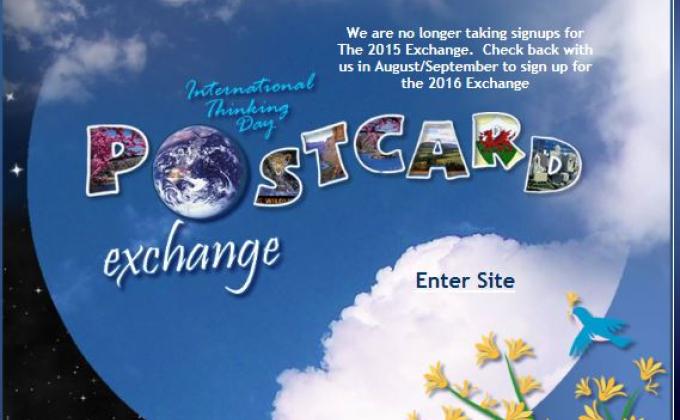 GLOBAL  POSTCARD EXCHANGE + THINKING & FOUNDER DAY CELEBRATIONS for all  Scouts Guides and any interested 
