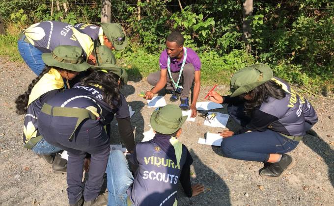 Solar activities with Srilanka scouts