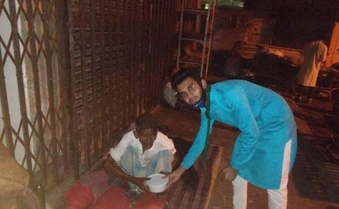 Golden Eagle Open Air Scout Group Dhaka Bangladesh initiative "Meals Everyday" programme continues. 