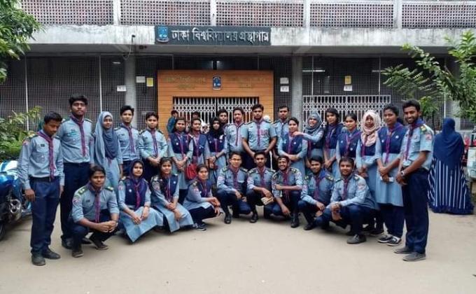 ভর্তি পরীক্ষা ২০১৯ : ঢাকা বিশ্ববিদ্যালয় রোভার স্কাউট গ্রুপের সেবা প্রদান