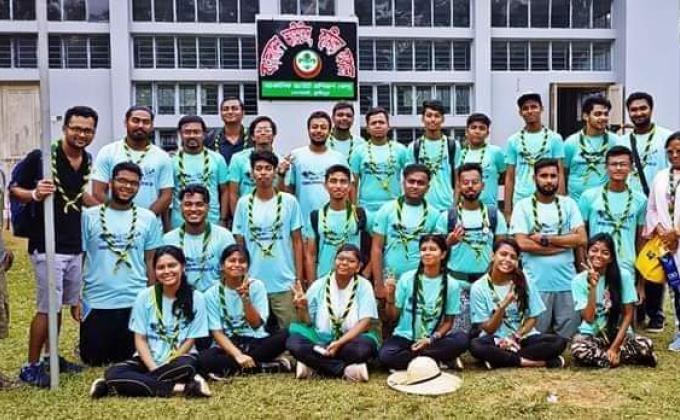 Samatat Open Scout Group organised a group camp to get rover scouts trained and more skilled 