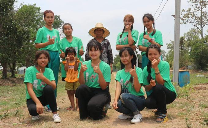 สัมภาษณ์หลังการแจกน้ำหมักเพื่อทดลอง