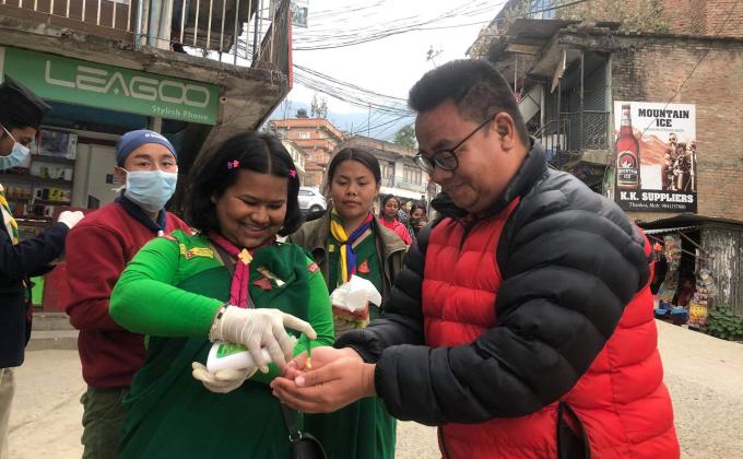 Awareness campaign against covid-19