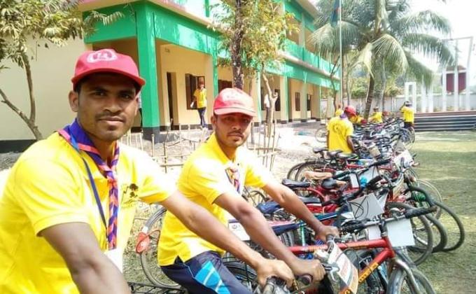 ২য় বাইসাইকেল রোভার স্কাউটস অ্যাডভেঞ্চার ক্যাম্পে রাজশাহী বিশ্ববিদ্যালয় রোভার স্কাউটস গ্রুপের অংশগ্রহণ-২০১৯
