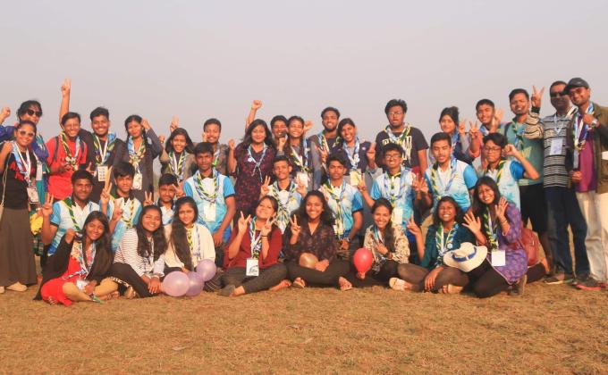 Rover scouts of Samatat took part in National Rover Moot