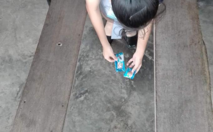 เก็บขยะ