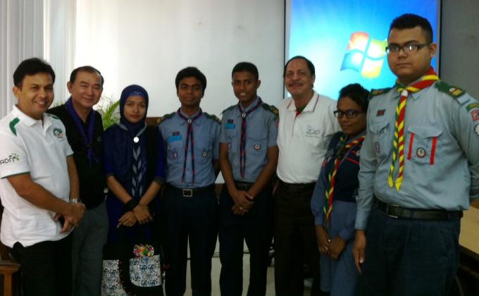 A five-days Consultancy Visit in Bangladesh Scouts Attended by the Rovers