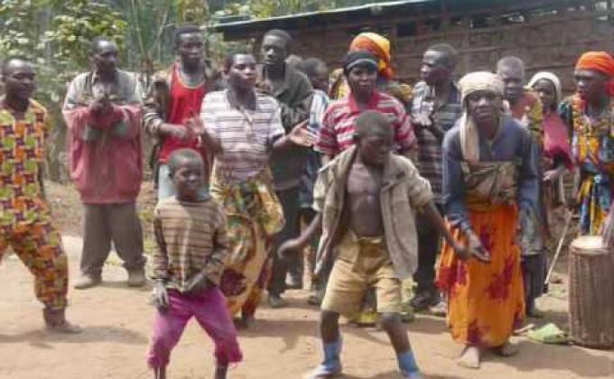 pygmies in Rwanda join Scouting