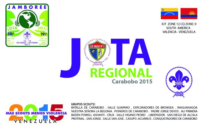 JOTA REGIONAL CARABOBO 2015 , VALENCIA VENEZUELA  ( YV YY )