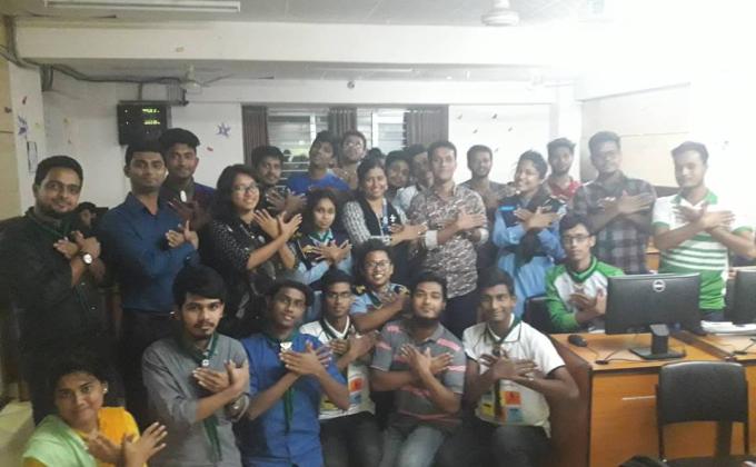 Daffodil International University Air Rover Scout Group arranges a special CREW MEETING