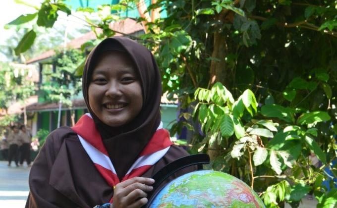 The youngest Scout at International Conference