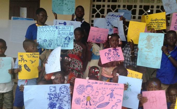 Ivorian Cubs Scouts join in the Cubs100 Celebrations 