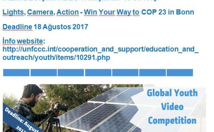 A WORLDWİDE CLIMATE CHANGE VİDEO COMPETITION FOR 18-30 YRS OLD SCOUTS AND YOUTH