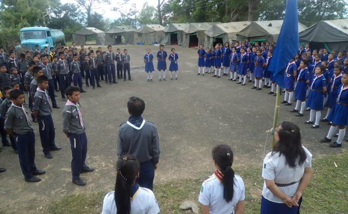 PRE- RASHTRAPATI SCOUT AND GUIDES TRAINING CAMP Phase I