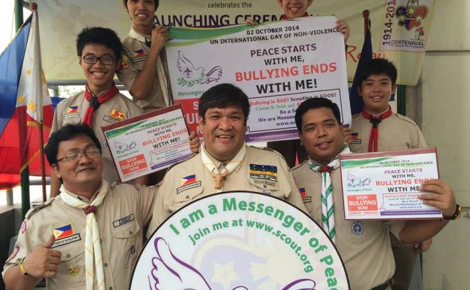 Kick off ceremony of scouting Philippines month