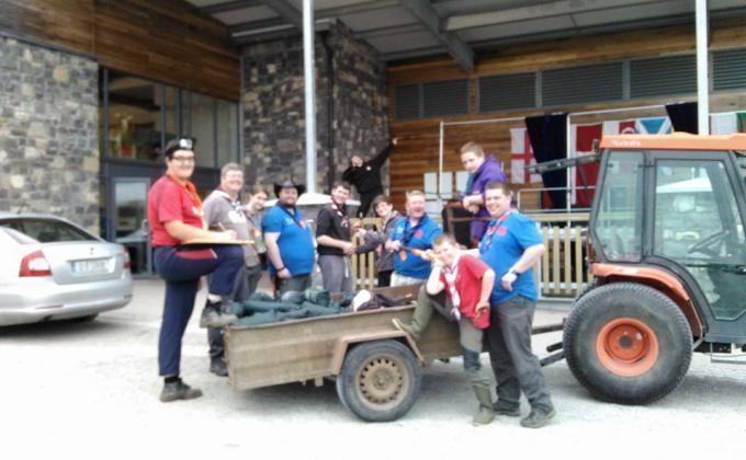 volunteering for a summer of excitement in castle saunderson 