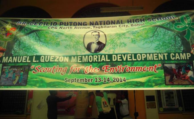 School-Based Camp of Dr. Cecilio Putong National High School- BOY And GIRL SCOUTS ENCAMPMENT