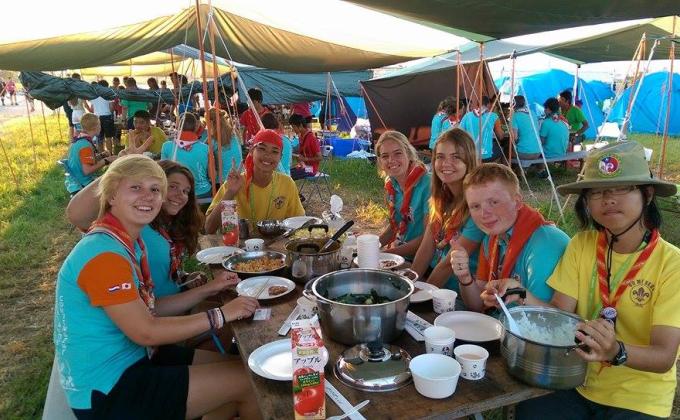 Cultural Exchange - Food, Friendship, Fun on the subcamp!
