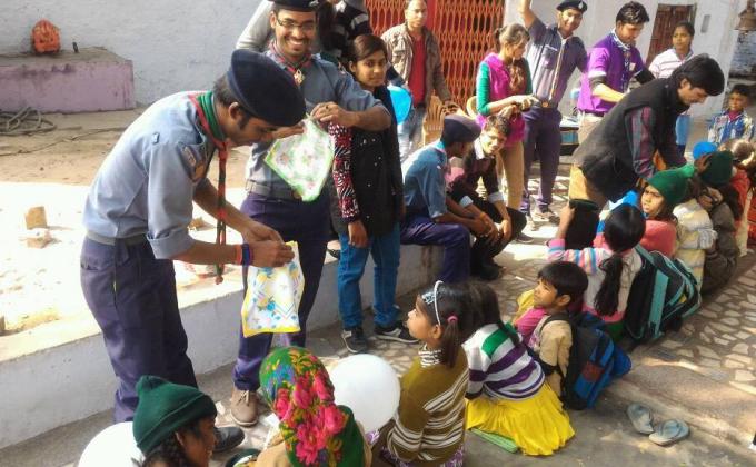 Warm Cloths Distribution 
