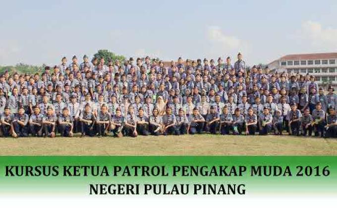 Kursus Ketua Patrol Pengakap Muda Peringkat Negeri 2016