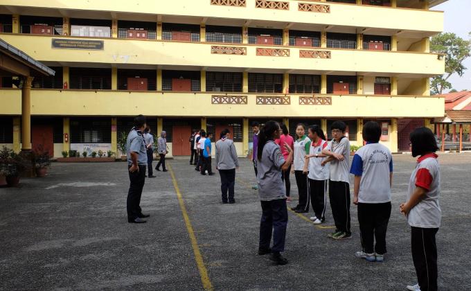 Scout Activities at SMK Menjalara 