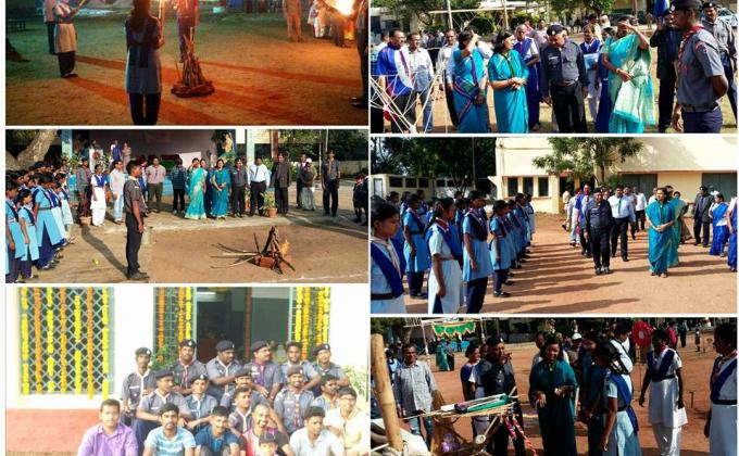 OVERNIGHT CAMP organised by HYDERABAD DISTRICT on the occassion  of NEW DISTRICT TRAINING CENTRE of HYDERABAD DISTRICT,SCR STATE.