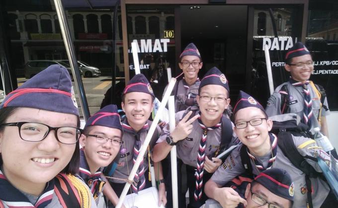 UJIAN SIKAP PENGAKAP RAJA PULAU PINANG