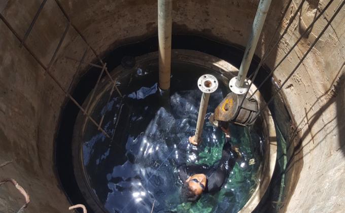 Keeping the Institute's water running!
