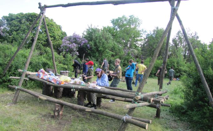 Scout land project opening