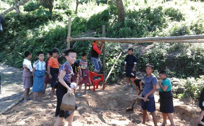 Preparation for Nachung Scout Camp