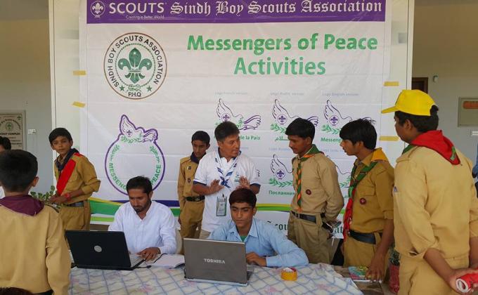A DAY SCOUT CAMP
