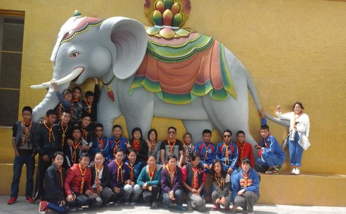 Bumthang Contingent during the "Kings Camp"