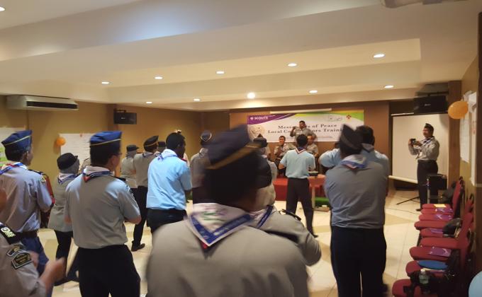 Messengers of peace local coordinators training 