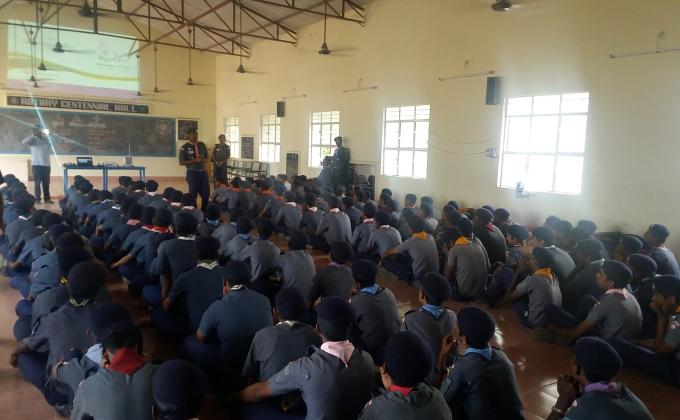 MOP Programme in Rashtrapati Award Testing Camp 