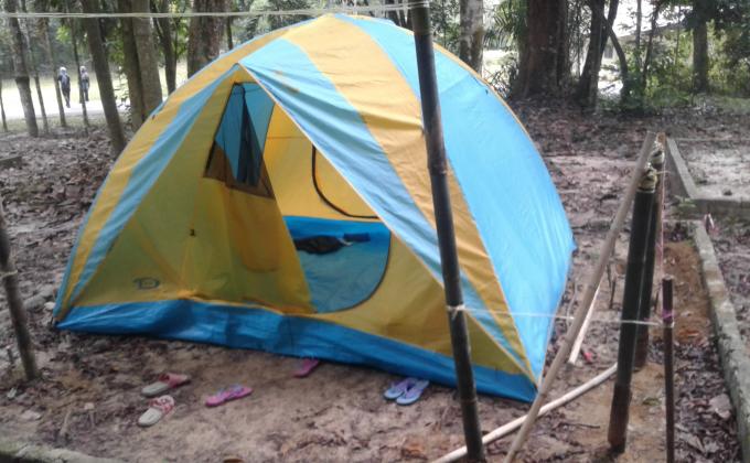 My first scout camping in SISFEC, UPM