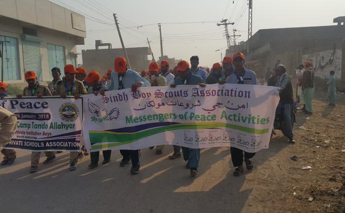 MOP Activities .solar Art  .Peace Walk and scouting skills  